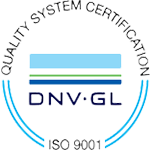 Logo Certificación de Calidad ISO 90001 DNV - GL